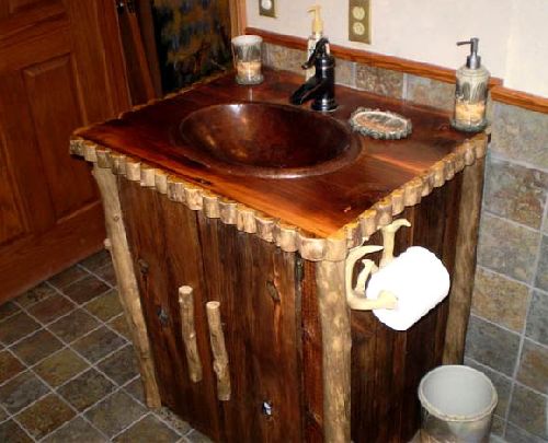 Rustic Barnwood Bathroom Vanity